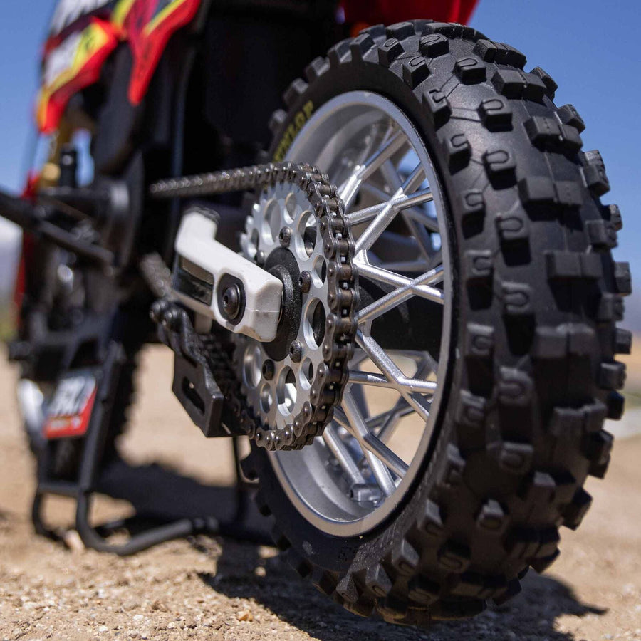 Losi 1/4 Promoto-MX Motorcycle RTR, FXR - RED - HeliDirect