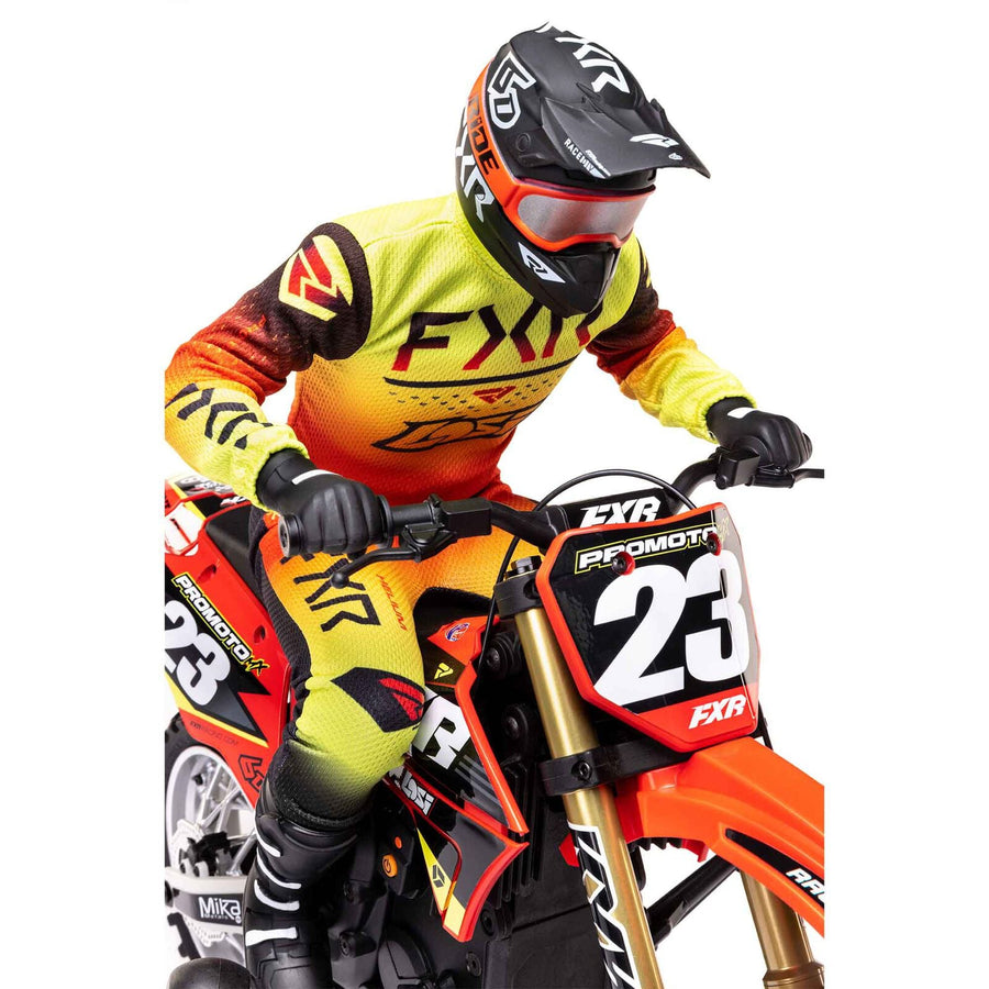 Losi 1/4 Promoto-MX Motorcycle RTR, FXR - RED - HeliDirect