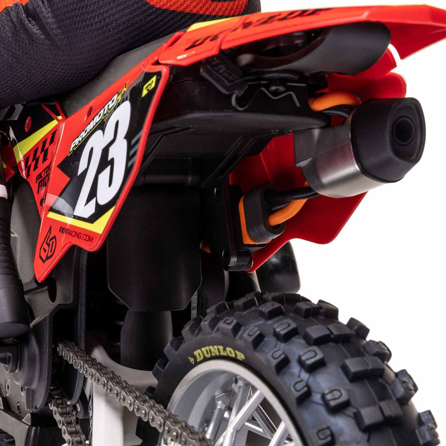 Losi 1/4 Promoto-MX Motorcycle RTR, FXR - RED - HeliDirect