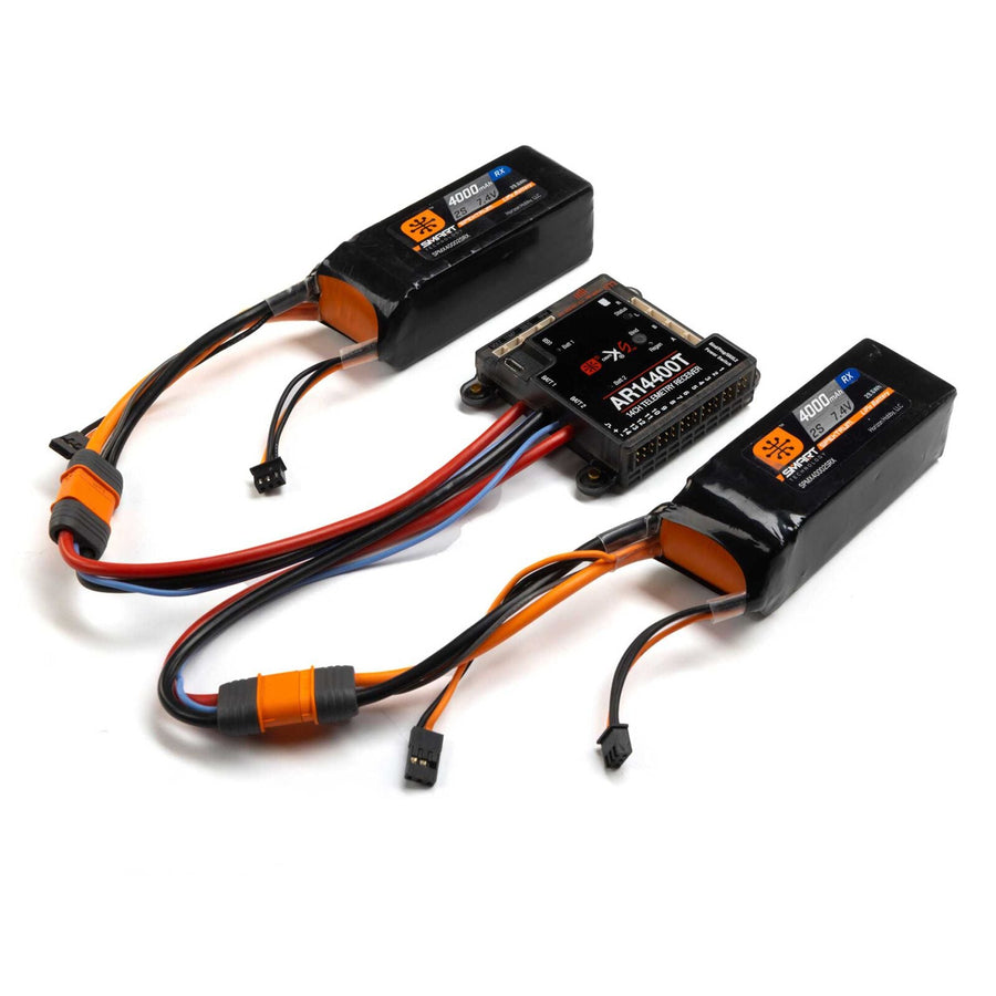 Spektrum AR14400T 14 Channel PowerSafe Telemetry Receiver - HeliDirect