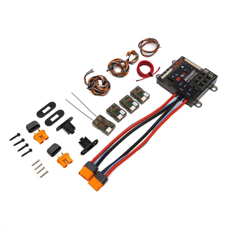 Spektrum AR20400T 20 Channel PowerSafe Telemetry Receiver - HeliDirect