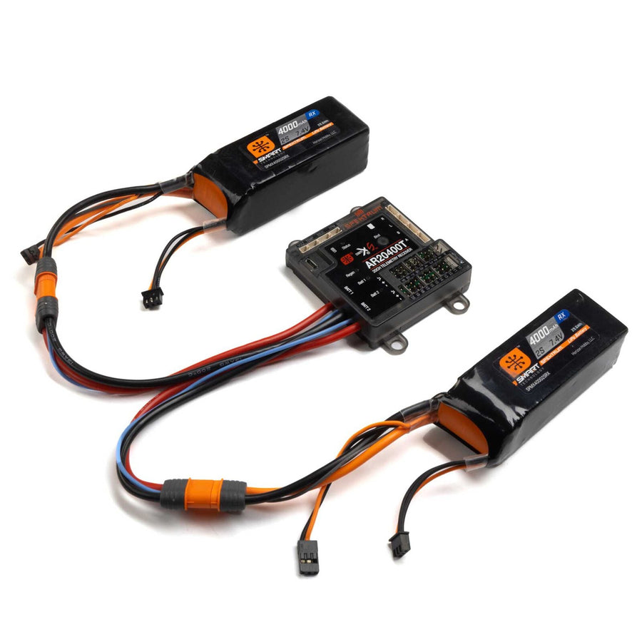 Spektrum AR20400T 20 Channel PowerSafe Telemetry Receiver - HeliDirect