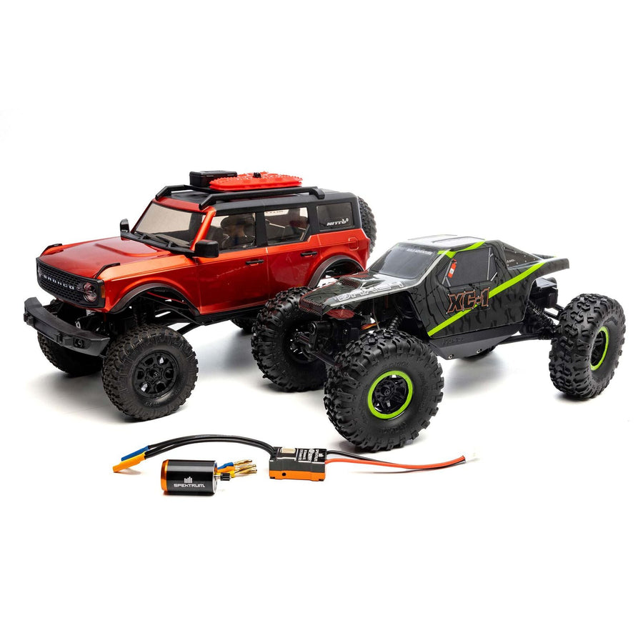 Spektrum Firma 8A Sensored Brushless Smart ESC / Motor Combo: 1/24 Rock Crawlers - HeliDirect