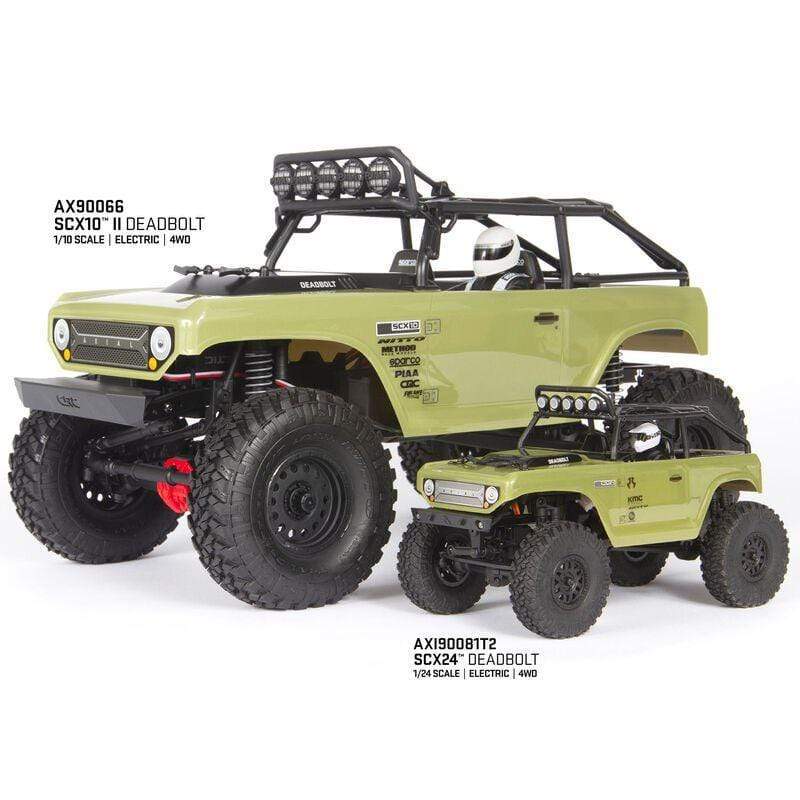 Axial 1/24 SCX24 Deadbolt 4WD Rock Crawler Brushed RTR - HeliDirect