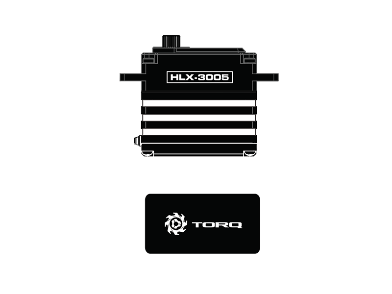 TORQ HLX-3005 Brushless Fullsize Servo - HeliDirect