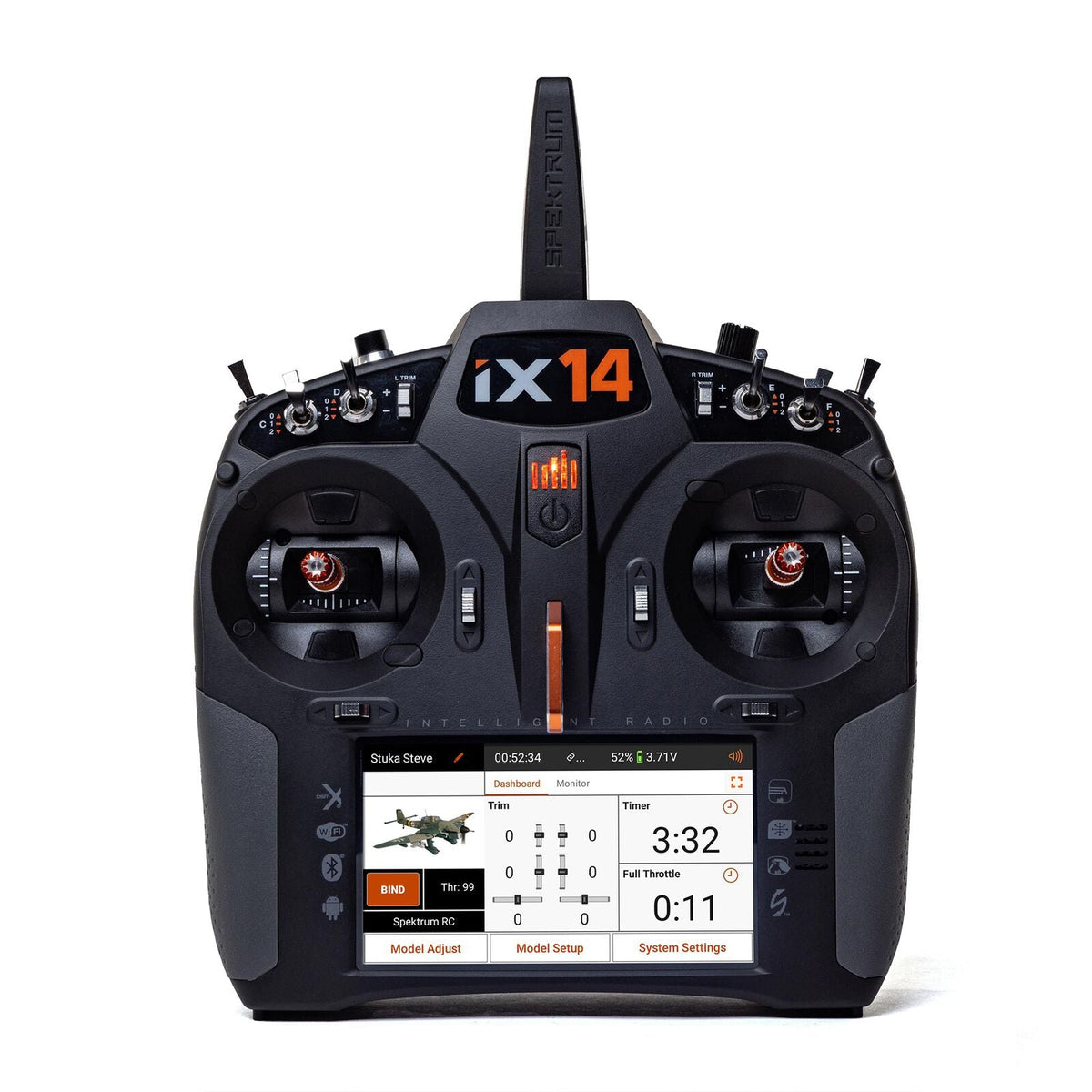 Spektrum iX14 14 Channel DSMX Transmitter Only - HeliDirect